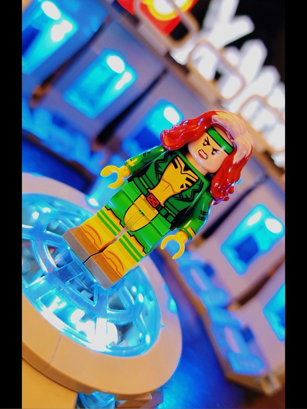 Xmen Rogue Minifigure Lego Compatible